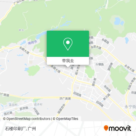 石楼印刷厂地图