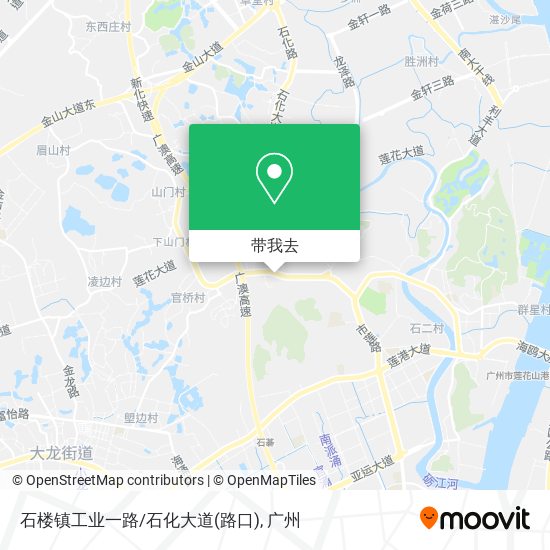 石楼镇工业一路/石化大道(路口)地图