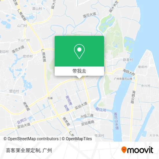喜客莱全屋定制地图