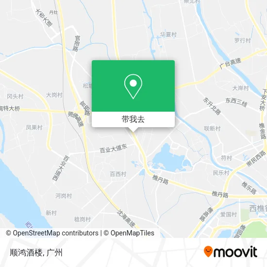 顺鸿酒楼地图