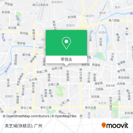 美芝城(张槎店)地图
