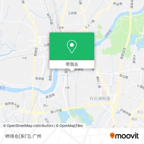 铧强仓(东门)地图