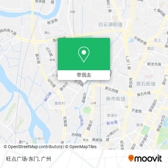 旺点广场-东门地图