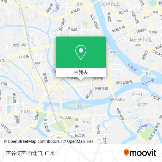 声谷博声-西北门地图