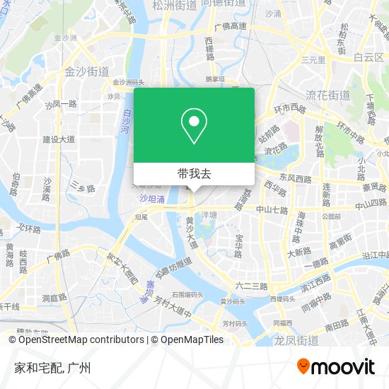 家和宅配地图