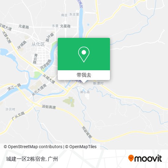 城建一区2栋宿舍地图