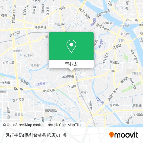 风行牛奶(保利紫林香苑店)地图