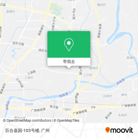 百合嘉园-103号楼地图
