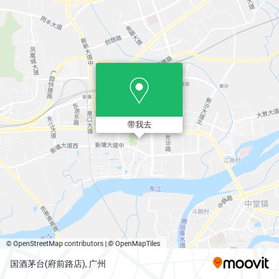 国酒茅台(府前路店)地图