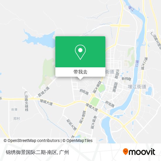 锦绣御景国际二期-南区地图
