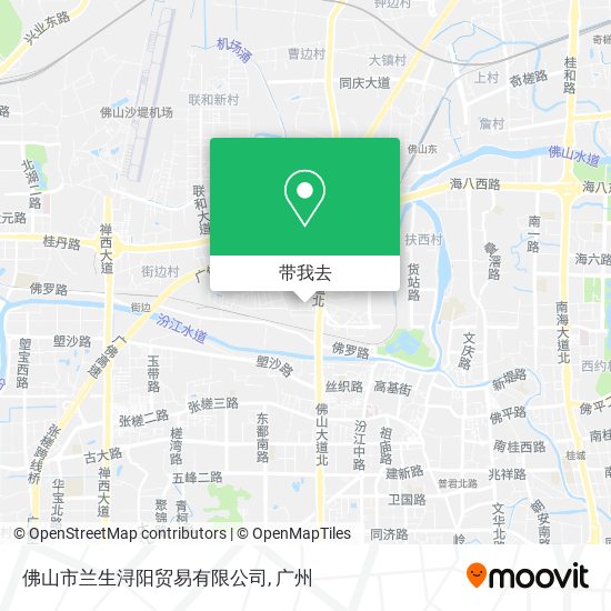 佛山市兰生浔阳贸易有限公司地图
