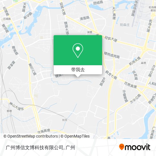 广州博信文博科技有限公司地图