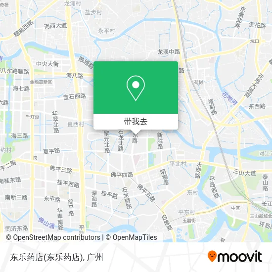 东乐药店地图
