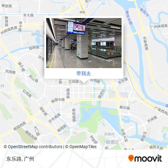 东乐路地图