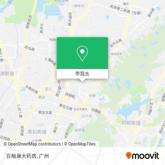 百顺康大药房地图