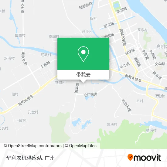 华利农机供应站地图