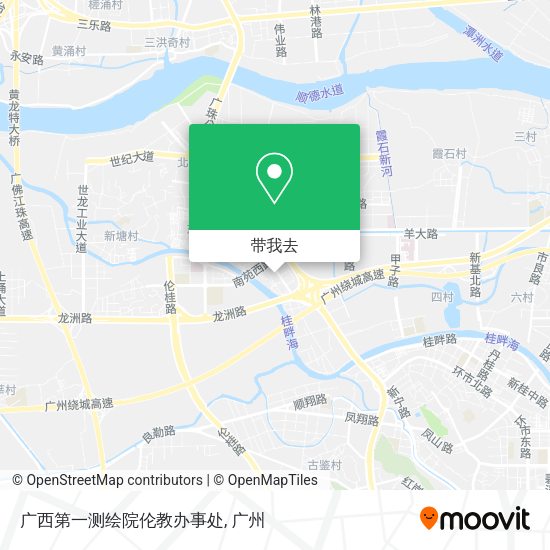 广西第一测绘院伦教办事处地图