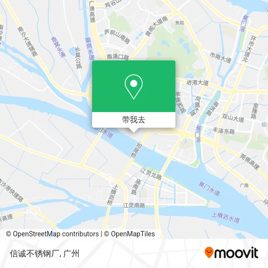 信诚不锈钢厂地图