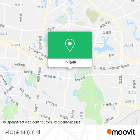 科日(东南门)地图