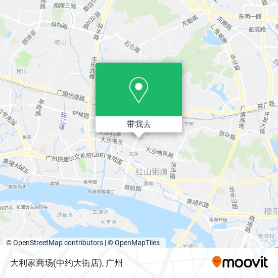 大利家商场(中约大街店)地图