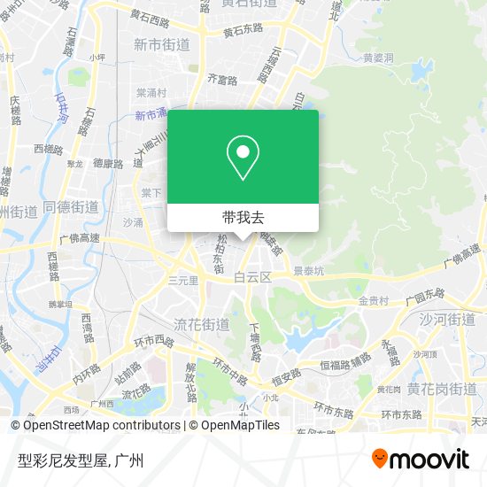 型彩尼发型屋地图