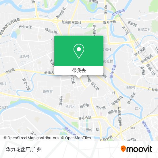 华力花盆厂地图