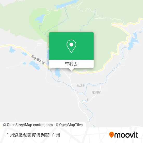 广州温馨私家度假别墅地图