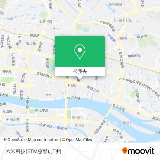 六米科技(ETM总部)地图