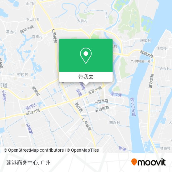 莲港商务中心地图