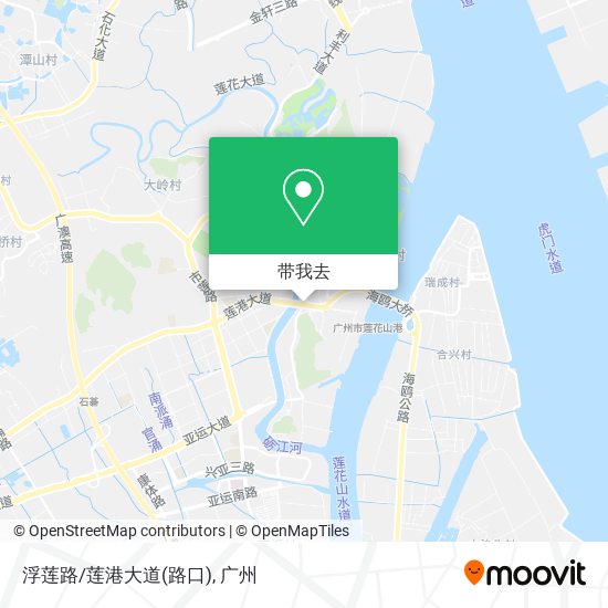 浮莲路/莲港大道(路口)地图