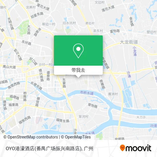 OYO港濠酒店(番禺广场振兴南路店)地图