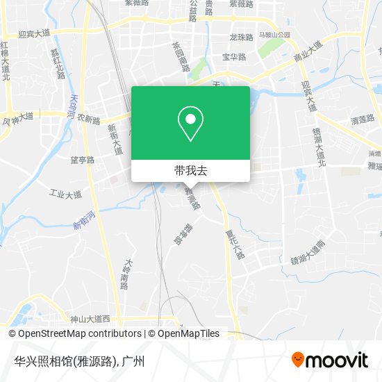 华兴照相馆(雅源路)地图