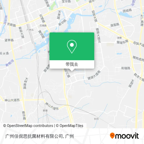 广州佳伲思抗菌材料有限公司地图