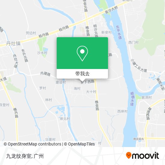 九龙纹身室地图