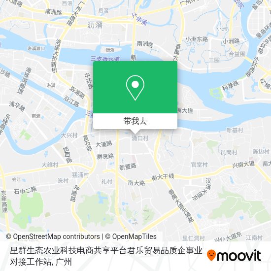 星群生态农业科技电商共享平台君乐贸易品质企事业对接工作站地图