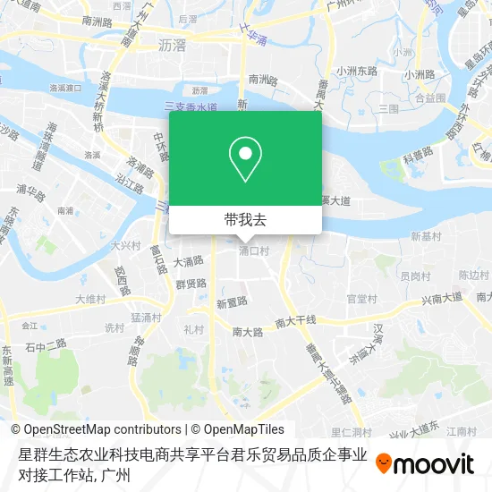 星群生态农业科技电商共享平台君乐贸易品质企事业对接工作站地图