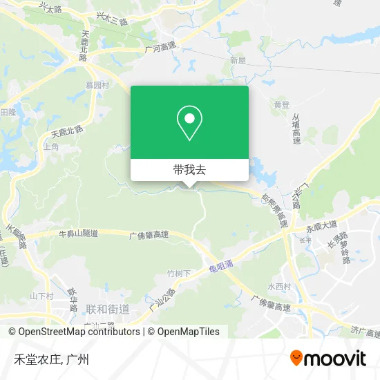 禾堂农庄地图