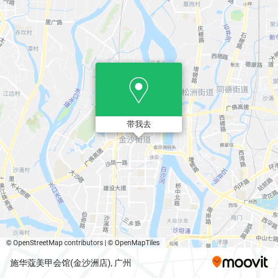 施华蔻美甲会馆(金沙洲店)地图