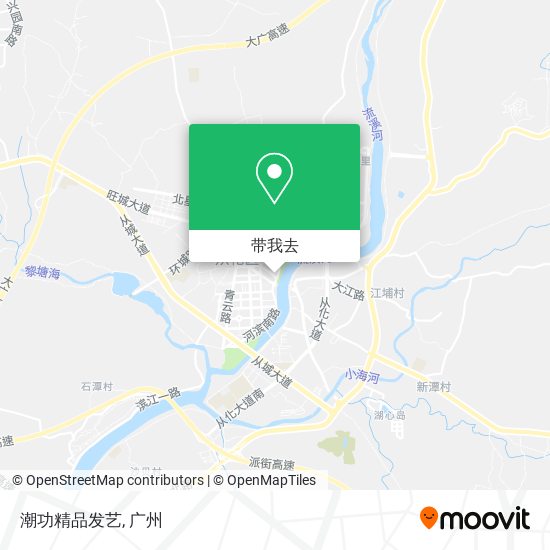潮功精品发艺地图