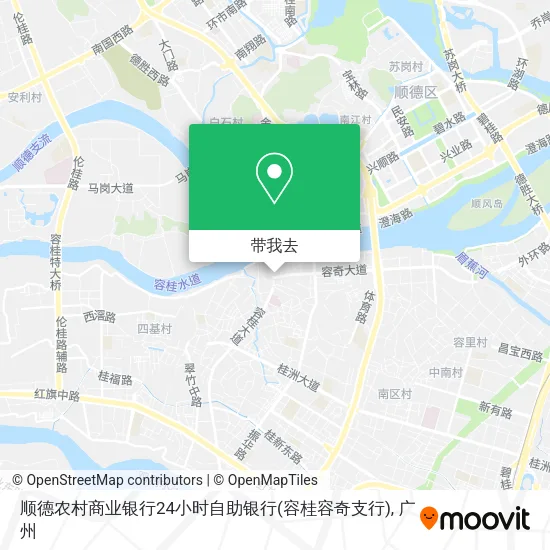 顺德农村商业银行24小时自助银行(容桂容奇支行)地图