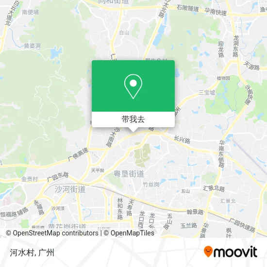河水村地图