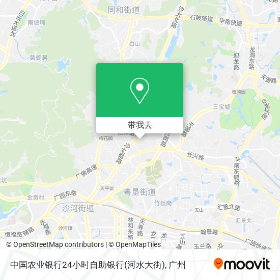 中国农业银行24小时自助银行(河水大街)地图