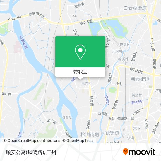 顺安公寓(凤鸣路)地图