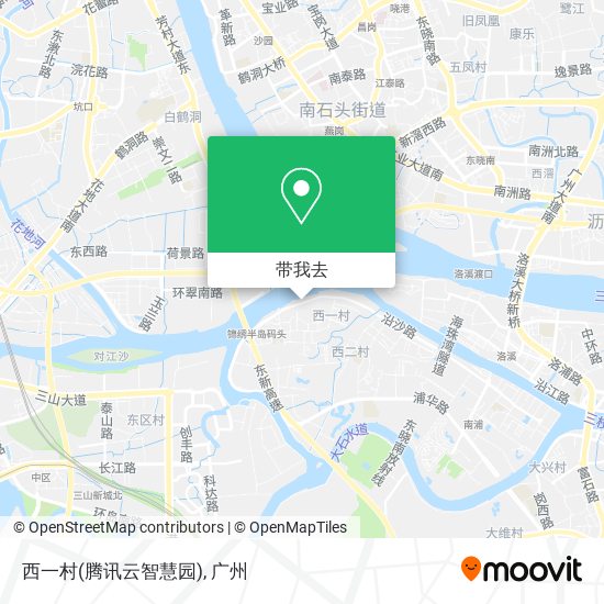 西一村(腾讯云智慧园)地图