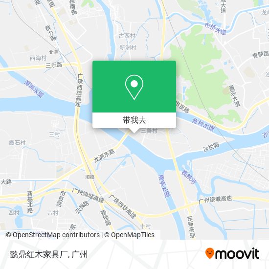 懿鼎红木家具厂地图