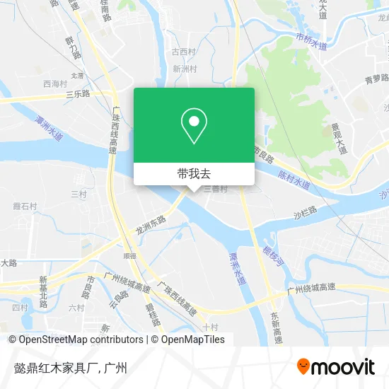 懿鼎红木家具厂地图