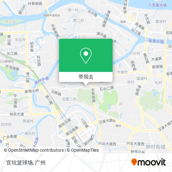 官坑篮球场地图