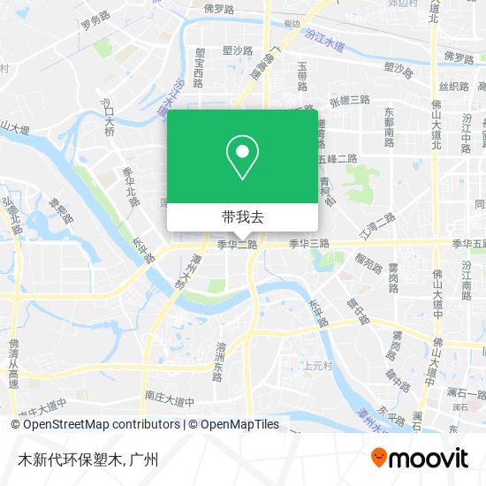 木新代环保塑木地图