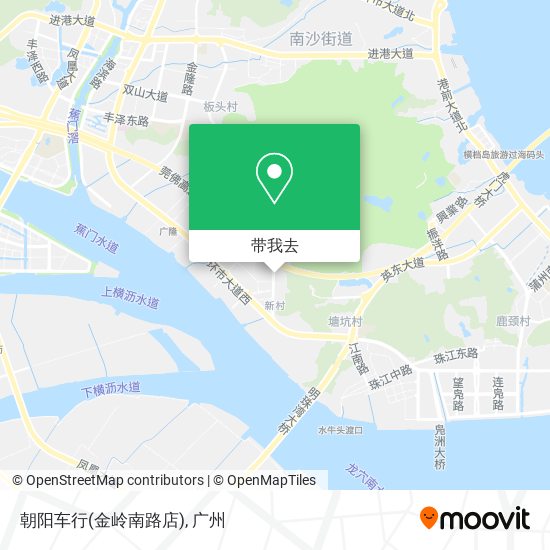 朝阳车行(金岭南路店)地图