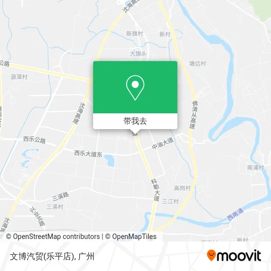 文博汽贸(乐平店)地图